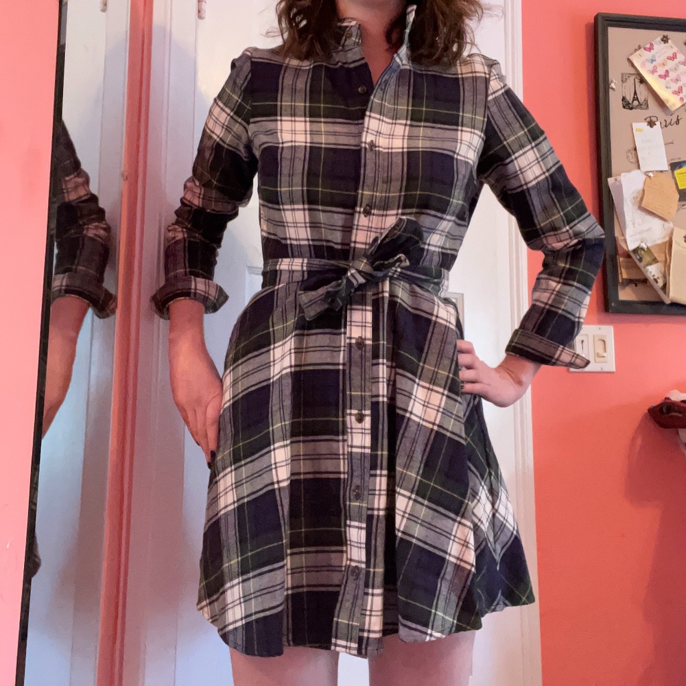 NWOT KJP Flannel Dress